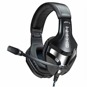 1 Gaming Headset Stereo Game Controller Noise Cancelling Over Ear Headphones Mic