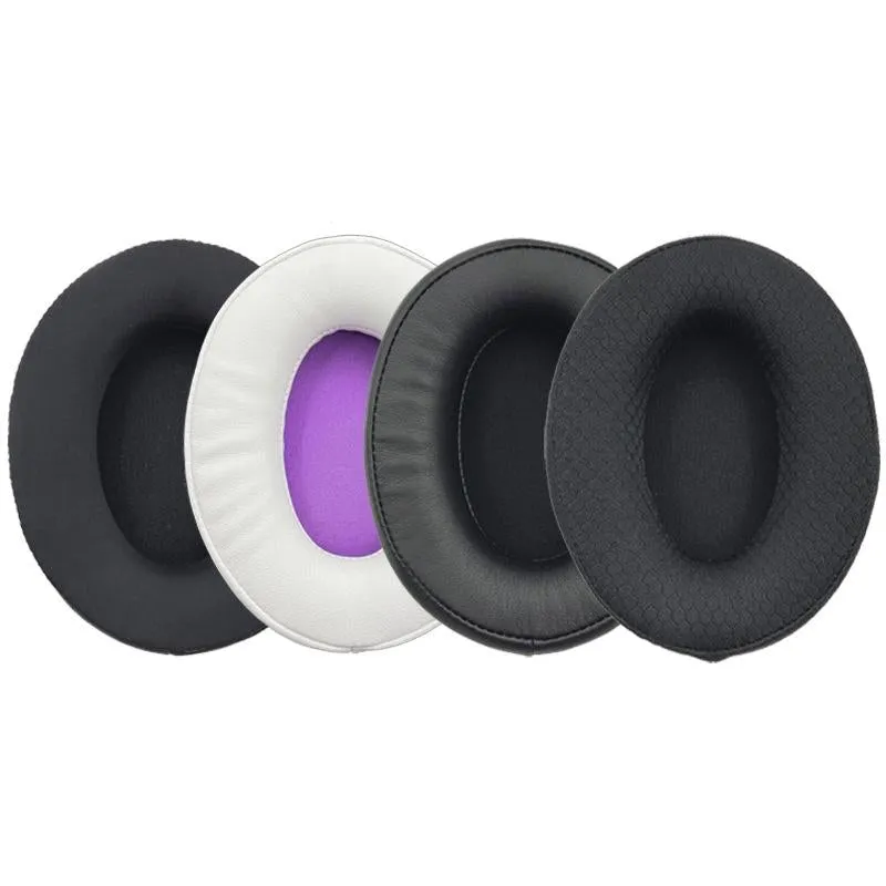 2-pack Foam Headset Earmuffs for Kingston Hyperx Cloud Mix / Flight s / Alpha - Football Print