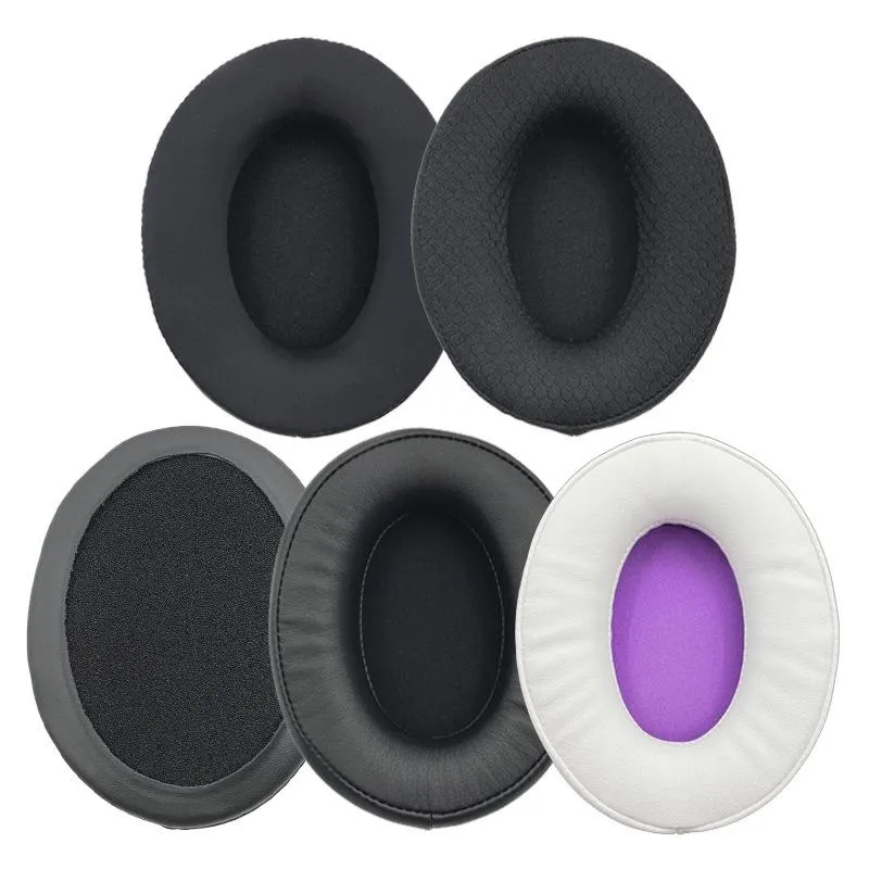 2-pack Foam Headset Earmuffs for Kingston Hyperx Cloud Mix / Flight s / Alpha - Football Print