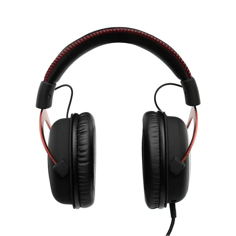 2-pack Headset Earmuffs for Kingston Hyperx Cloud Ii - White / Rose Red