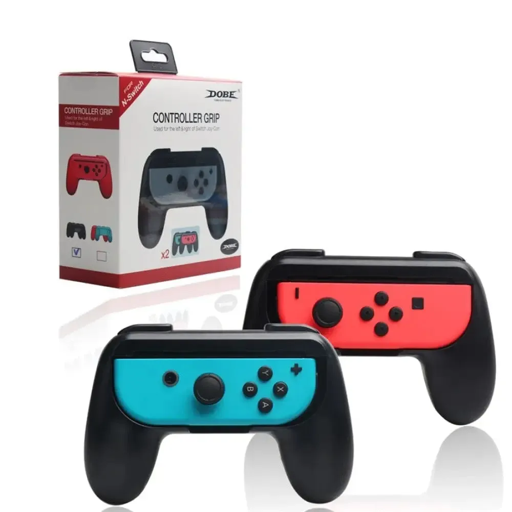 2 Pcs Wear-resistant Hand Holder Game Controller Handle Kit for Nintendo Switch