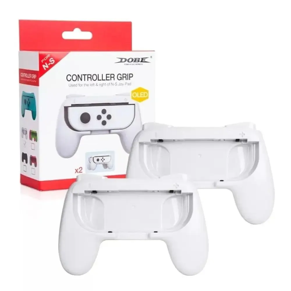 2 Pcs Wear-resistant Hand Holder Game Controller Handle Kit for Nintendo Switch