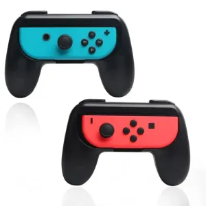 2 Pcs Wear-resistant Hand Holder Game Controller Handle Kit for Nintendo Switch