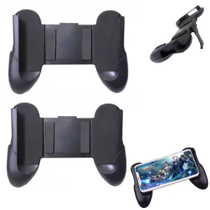 2PC Phone Holder Gamepad Grip Mobile Smartphone Controller Mount