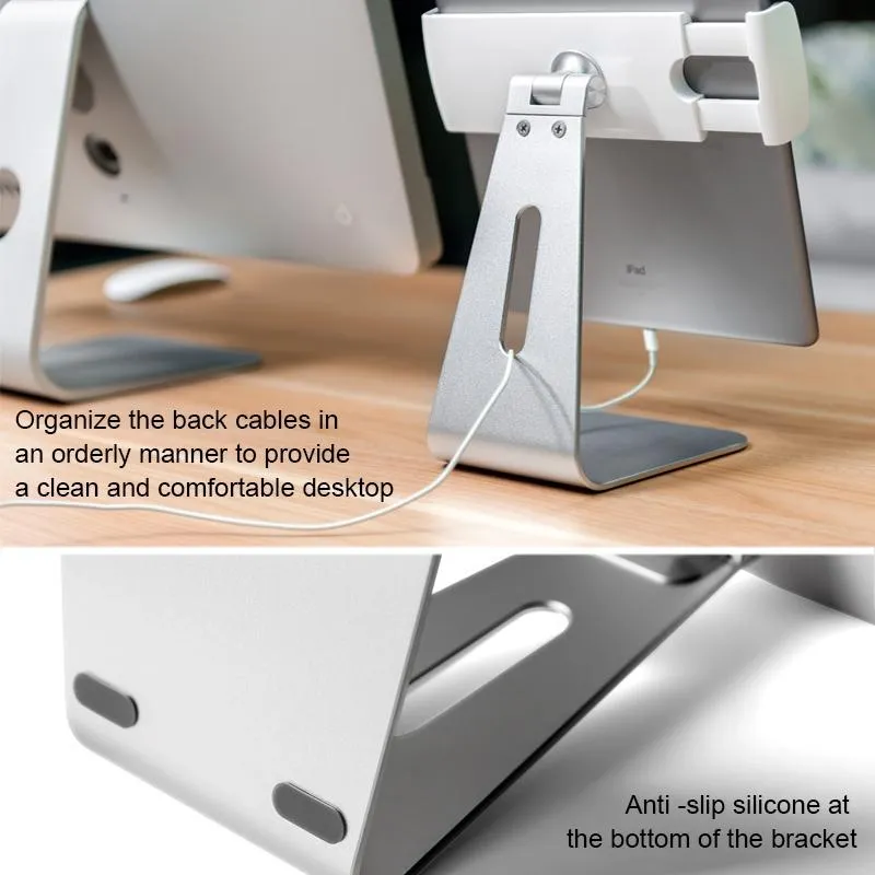 360 Degree Rotating Aluminum Tablet Stand | Universal 7-13 Inch