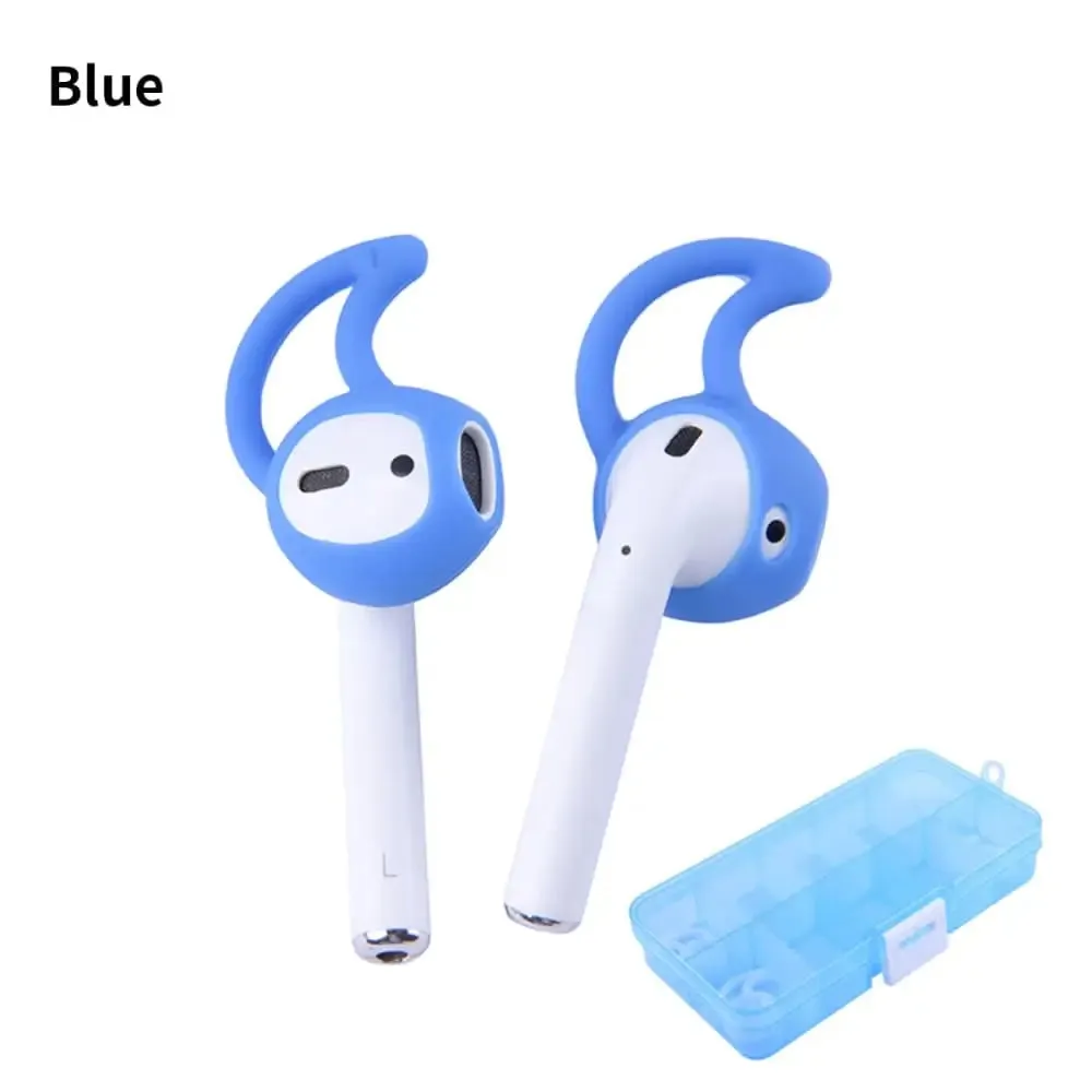 4pcs Anti-drop Silicone Ear Tips for Apple Airpods, Oppo Enco Air, Xiaomi Air2 Headphones