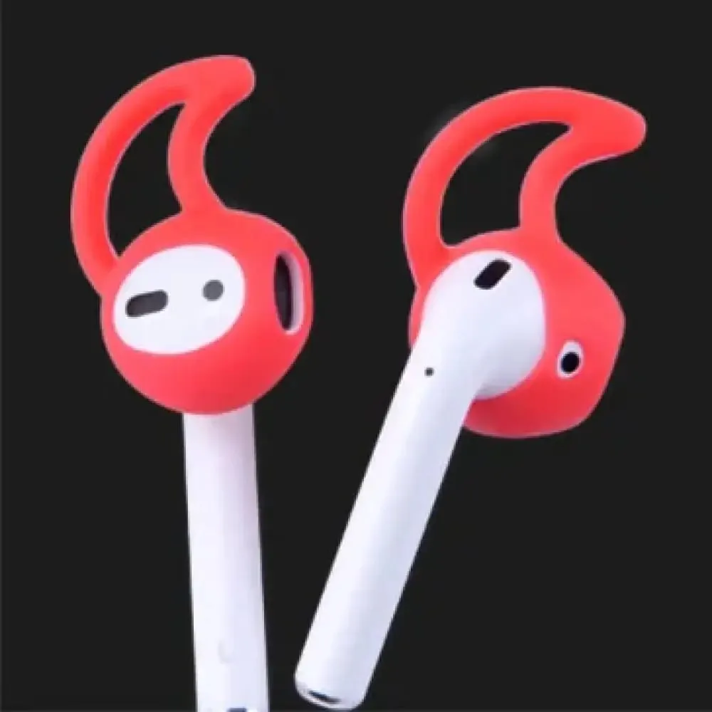 4pcs Anti-drop Silicone Ear Tips for Apple Airpods, Oppo Enco Air, Xiaomi Air2 Headphones