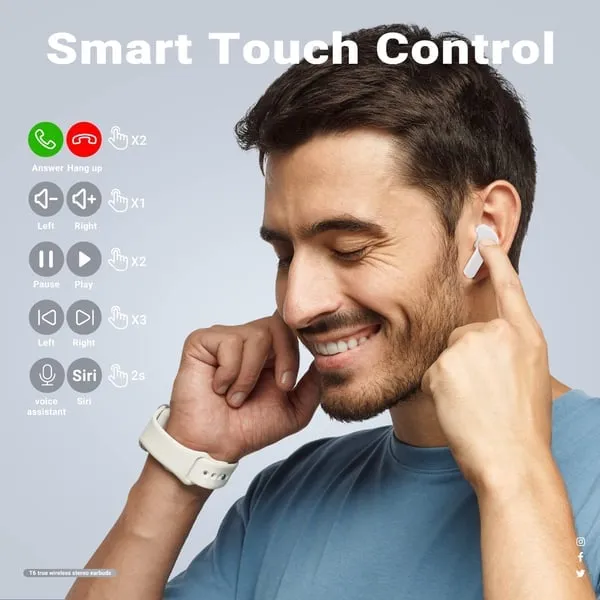 50% discount - Bluetooth headphones with ENC noise canceling