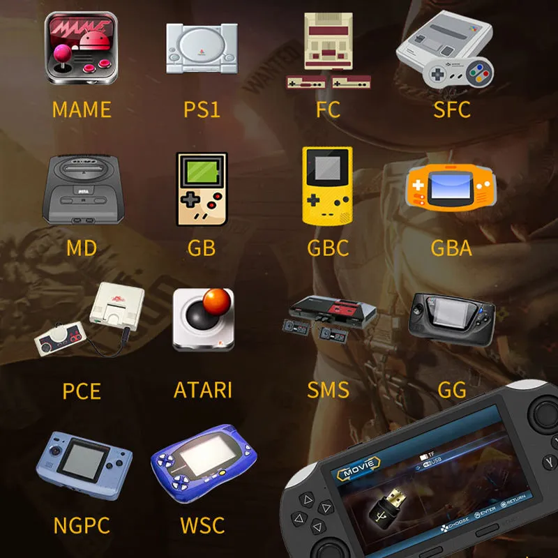 50% off Clearance SaleSF3000 Portable Handheld HD Gaming Set