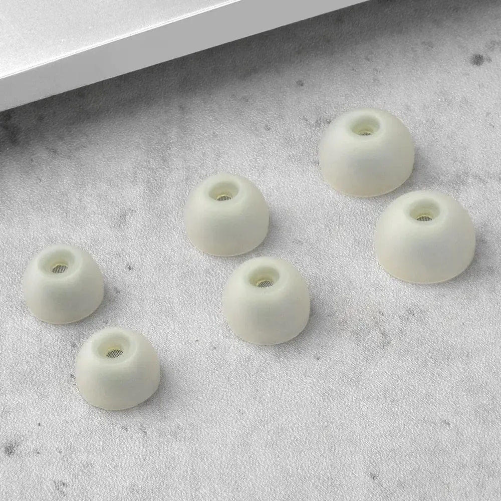 6pcs Dust Filter Silicone Ear Tips for Samsung Galaxy Buds 2 Tws for Beats Studio Buds Headphones