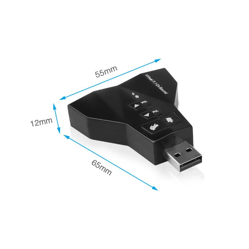 7.1 USB Virtual Channel Sound Adapter XF0292