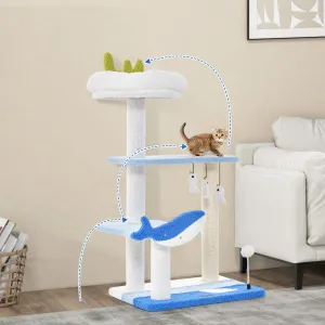 86cm Cat Tree/Tower Multi-level Pet Condon House Bed Sisal Scratcher Posts Furniture