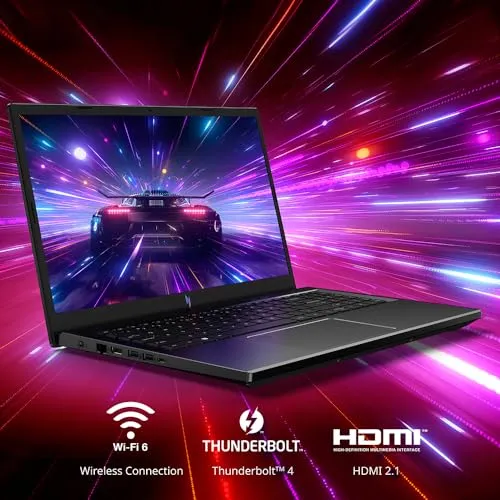 Acer Nitro V Gaming Laptop | Intel Core i5-13420H Processor | NVIDIA GeForce RTX 4050 Laptop GPU | 15.6" FHD IPS 144Hz Display | 8GB DDR5 | 512GB Gen 4 SSD | WiFi 6 | Backlit KB | ANV15-51-51H9
