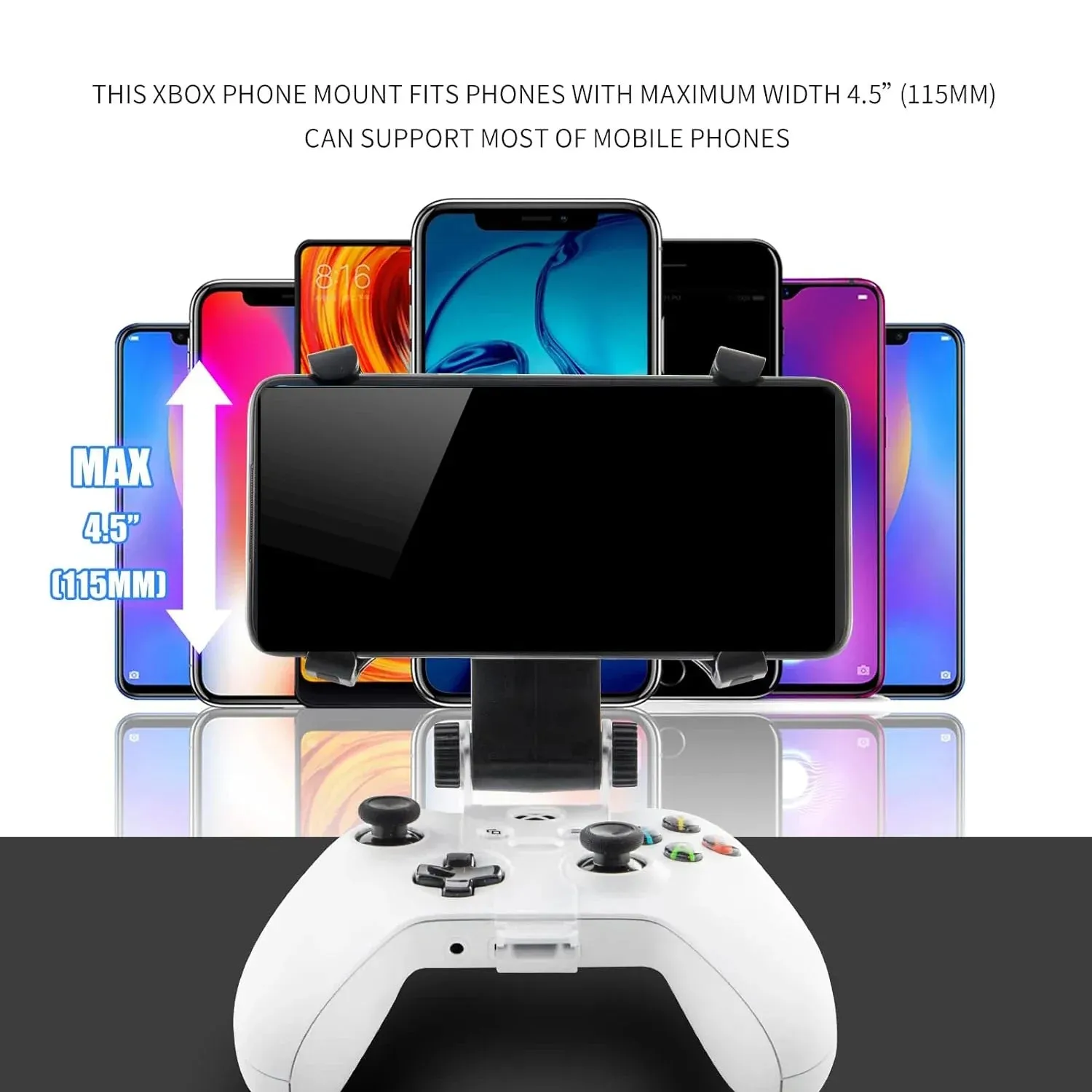 Adjustable Phone Mount for Xbox Controllers