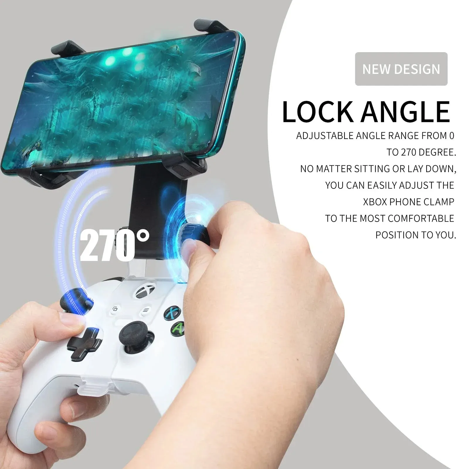 Adjustable Phone Mount for Xbox Controllers