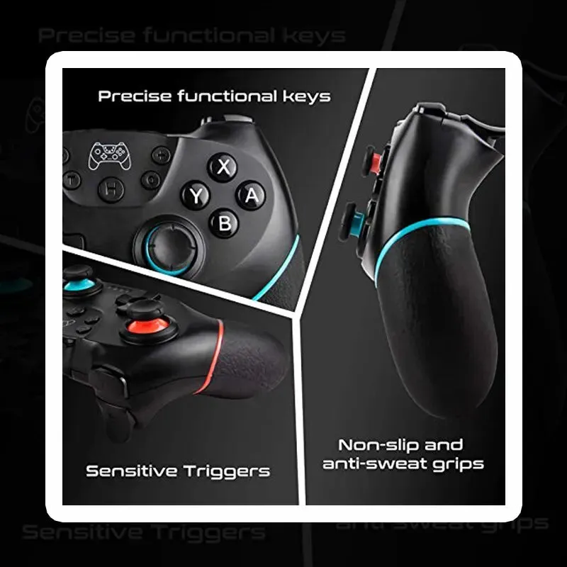 Adjustable Turbo Wireless Controller for Nintendo Switch