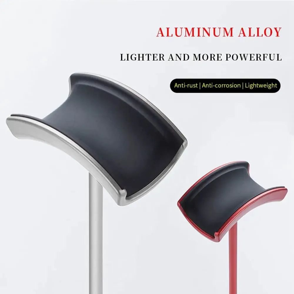 Aluminum Alloy Metal Headset Hanger Desktop Stand for Beats Huawei