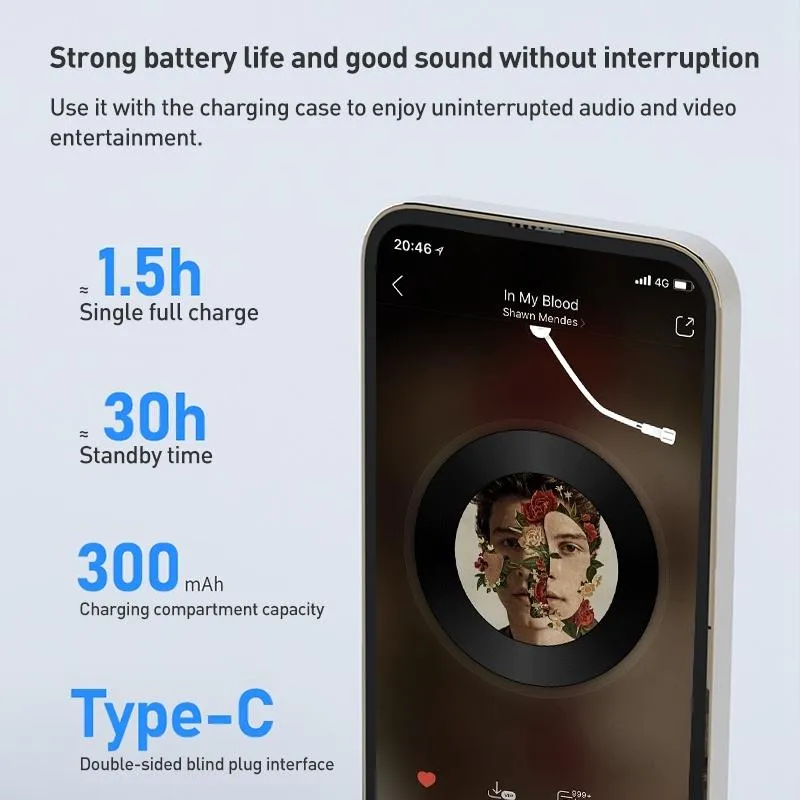Amber True Wireless Bluetooth Earphones - Zga Gs11
