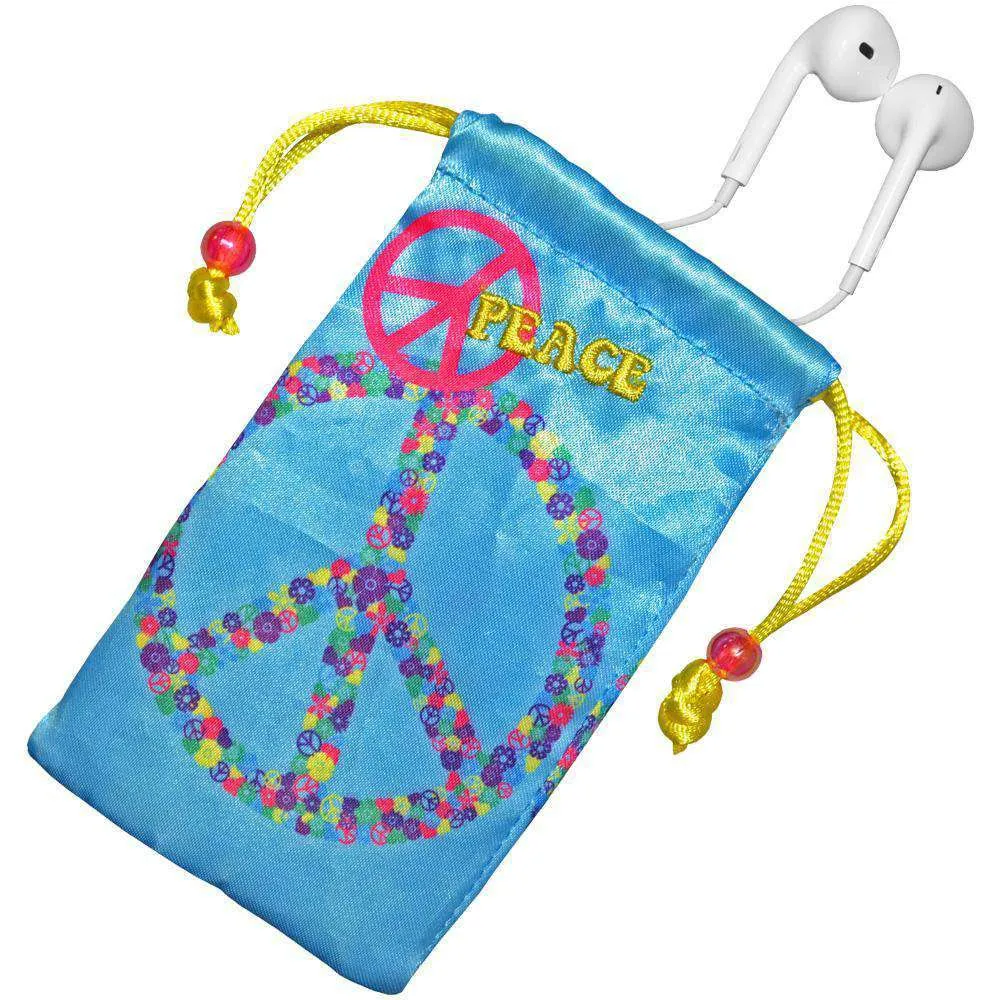 AMZER® Drawstring Pouch - 4.5 inch x 2.75 inch - pack of 5