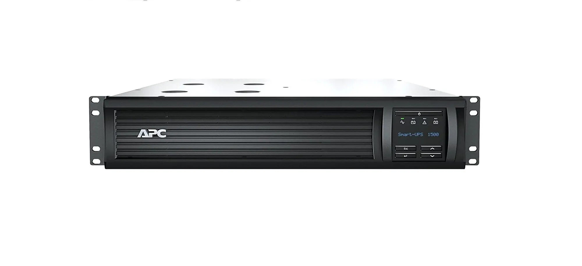 APC Smart-UPS Line Interactive 2U Rack Mount 230V 1.5 kVA 1000W 4 AC Outlets with Network Card