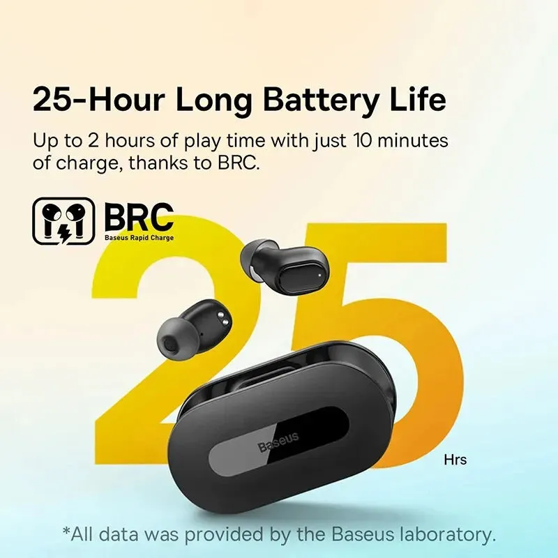 Baseus Bowie Ez10 Tws Bluetooth Earbuds Fast Charge Low Latency
