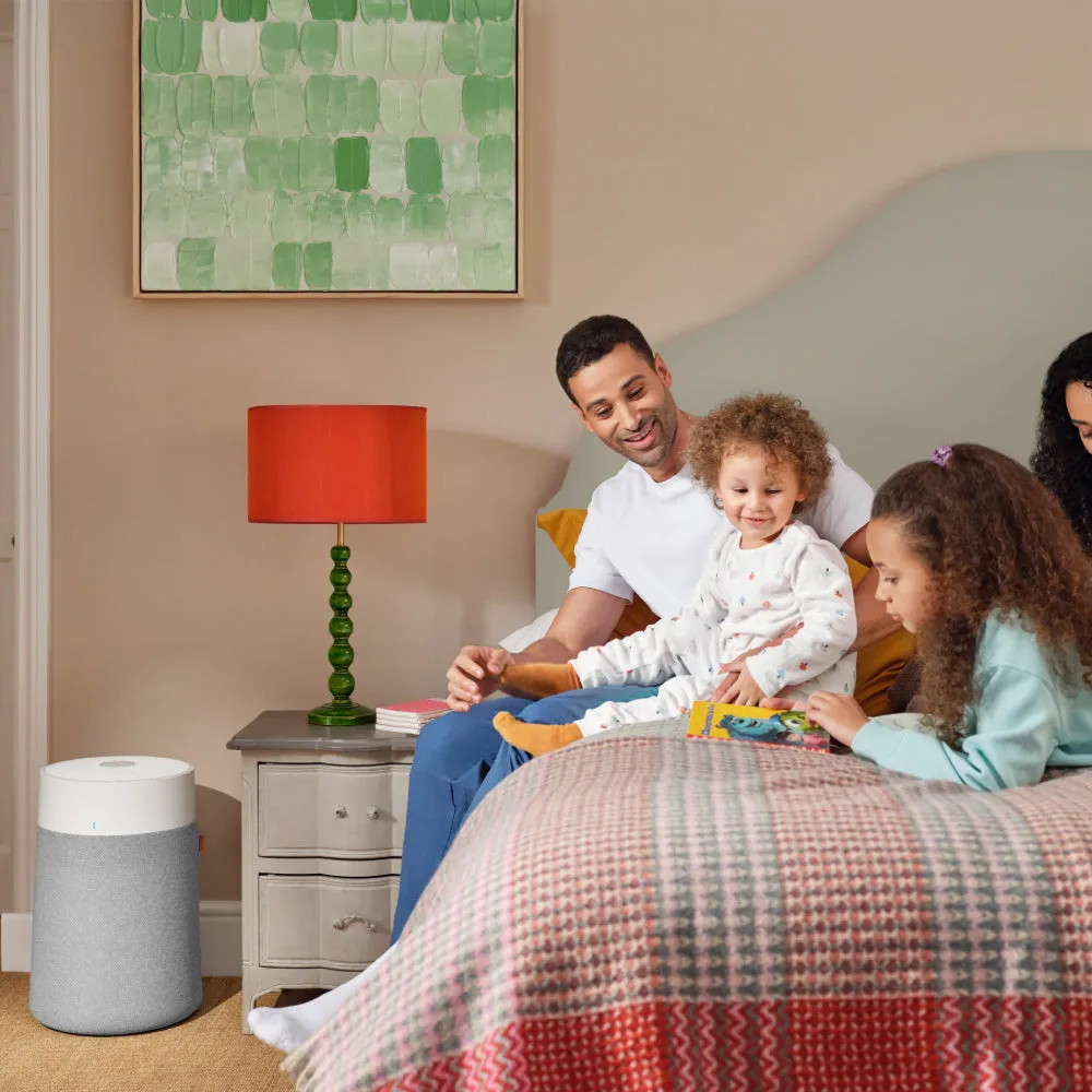 BLUEAIR Blue Max/Pure 3450i, Smart Air Purifier, Air Quality Sensor, HEPASilent Filter UpTo 103m Rooms Removes 99.97% Pollen, Dust, Mould, Bacteria, Viruses|Activated Carbon Reduces VOCs, Odours