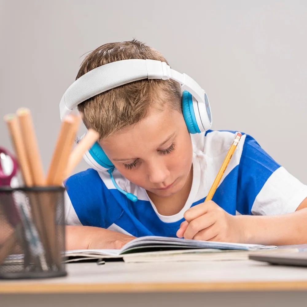 BUDDYPHONES School Plus Wireless Headphone - Blue