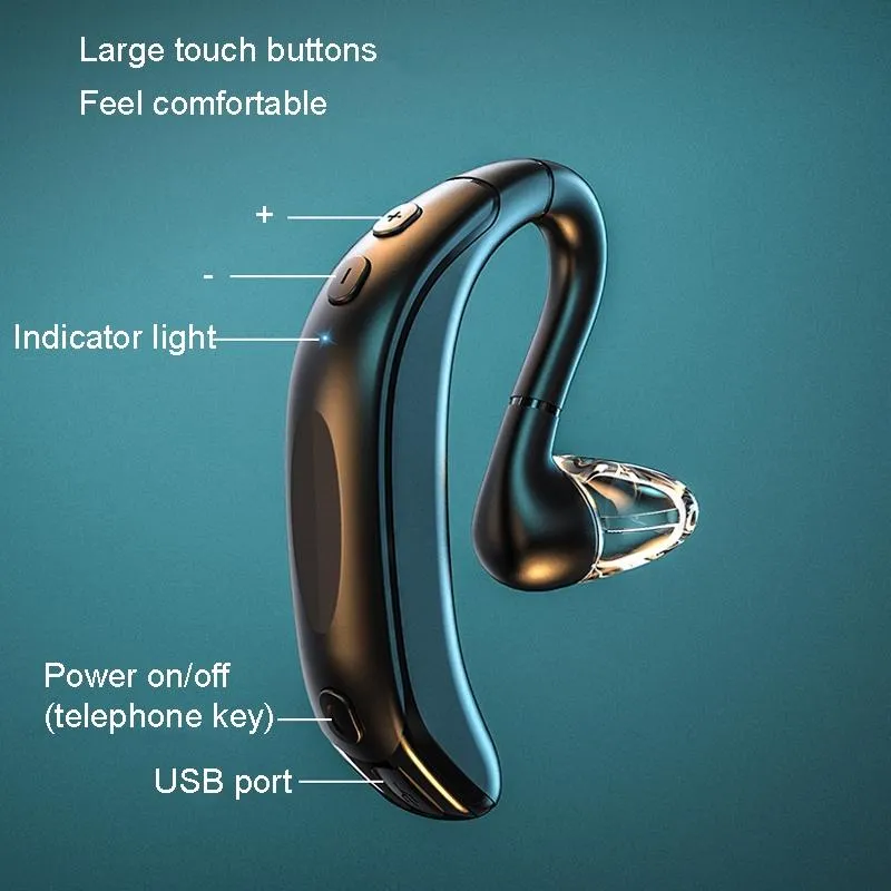 Business Bluetooth Earphones - Left / Right Rotation
