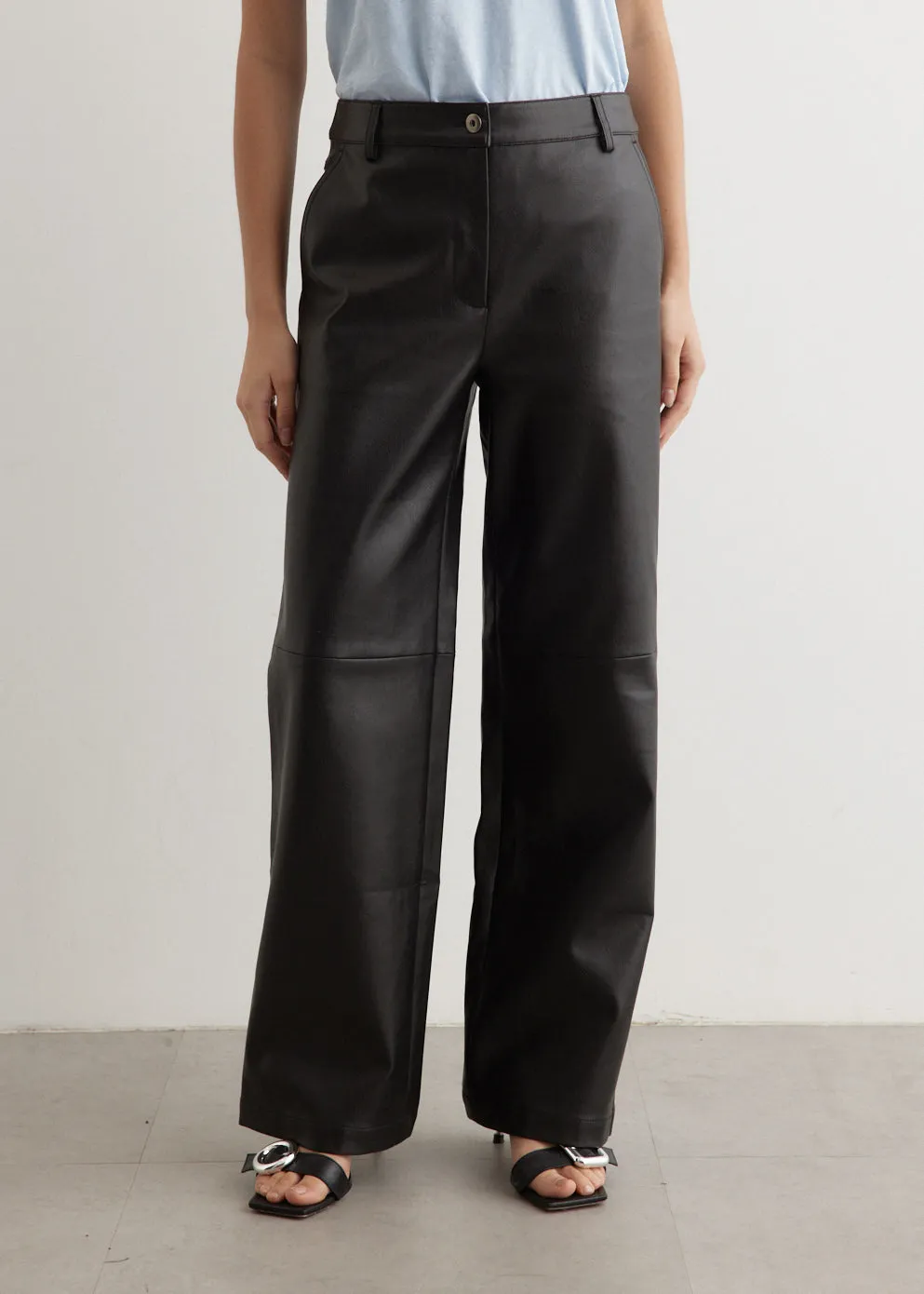 Capture Vegan Leather Pants