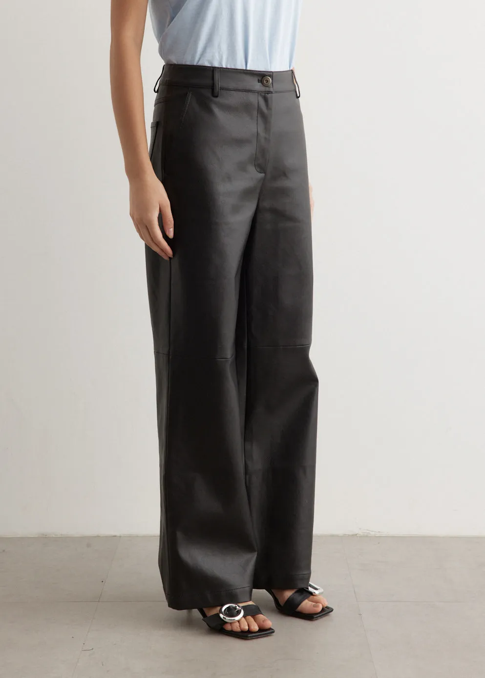 Capture Vegan Leather Pants