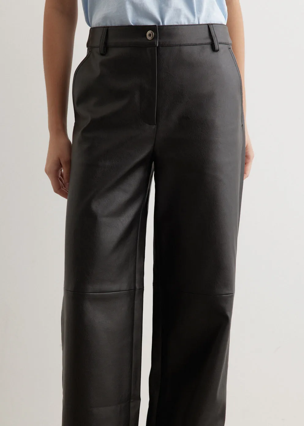 Capture Vegan Leather Pants