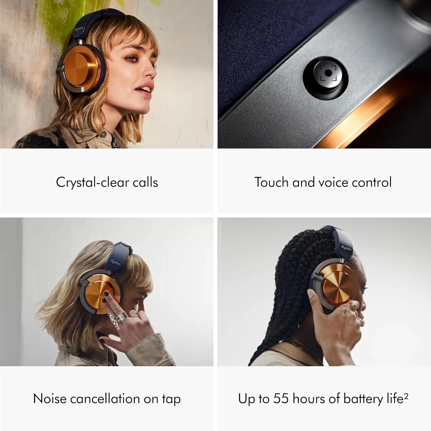 Dyson OnTrac Headphones Aluminium WP 02 CNC ALU