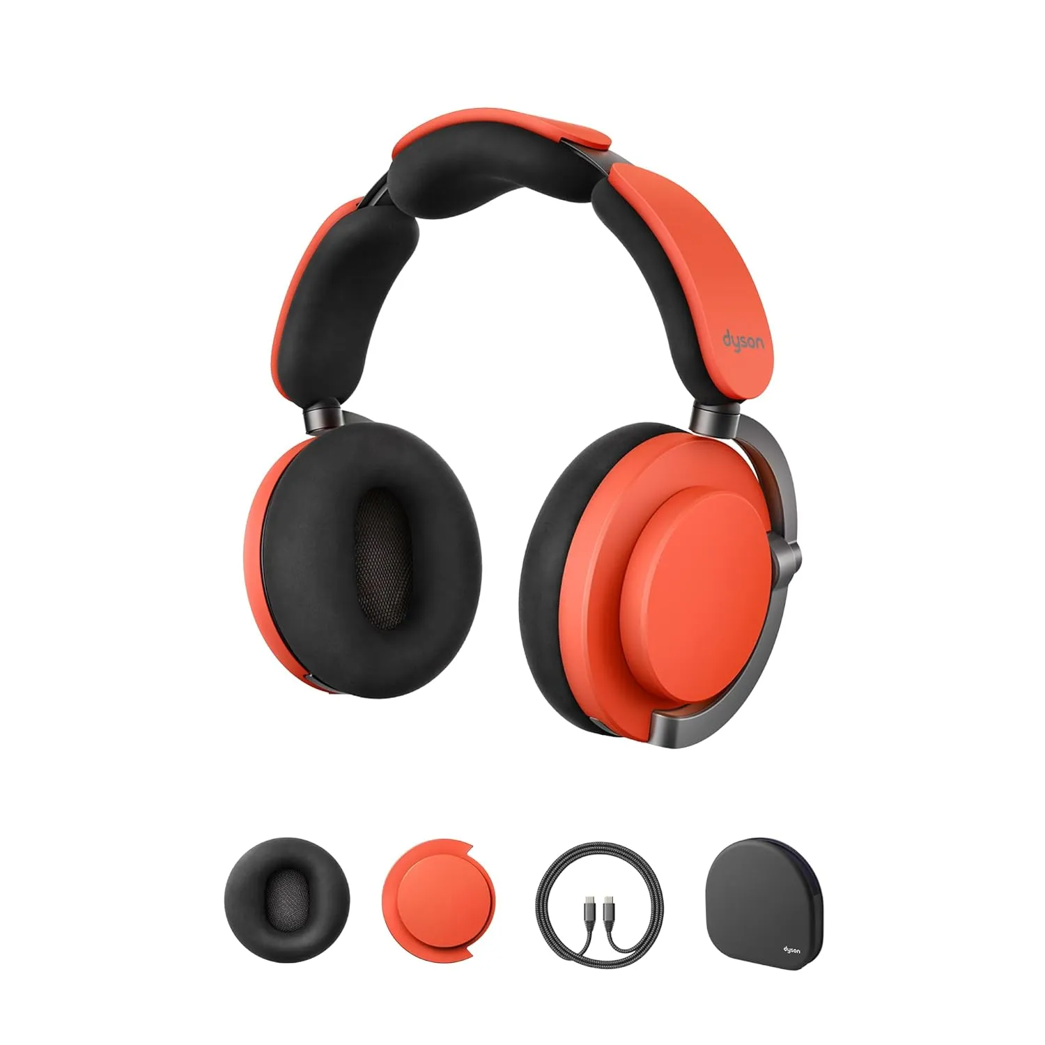 Dyson OnTrac Headphones Ceramic Cinnabar WP02 CER