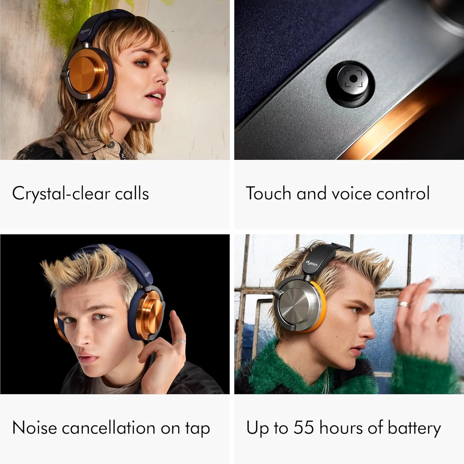 Dyson OnTrac Headphones Ceramic Cinnabar WP02 CER