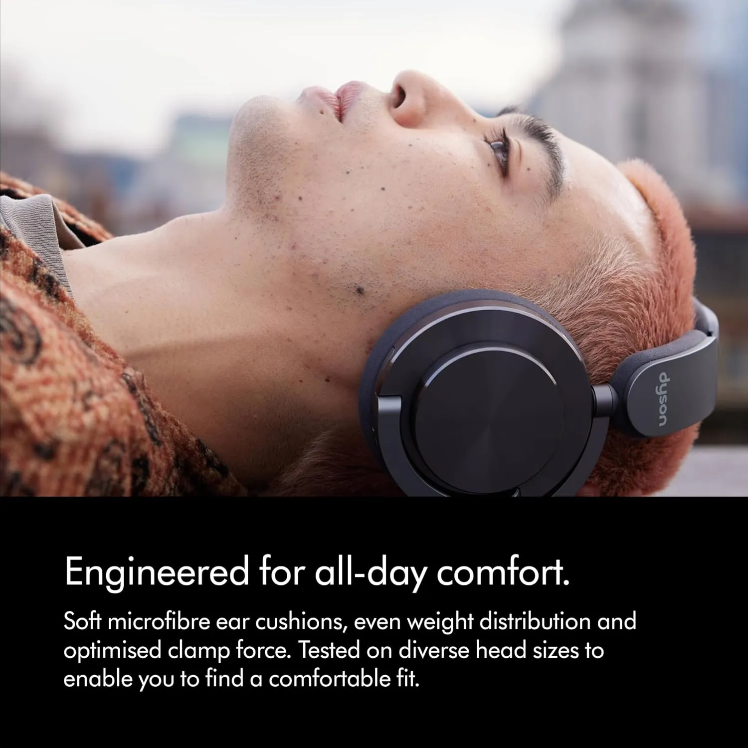 Dyson OnTrac Headphones Ceramic Cinnabar WP02 CER