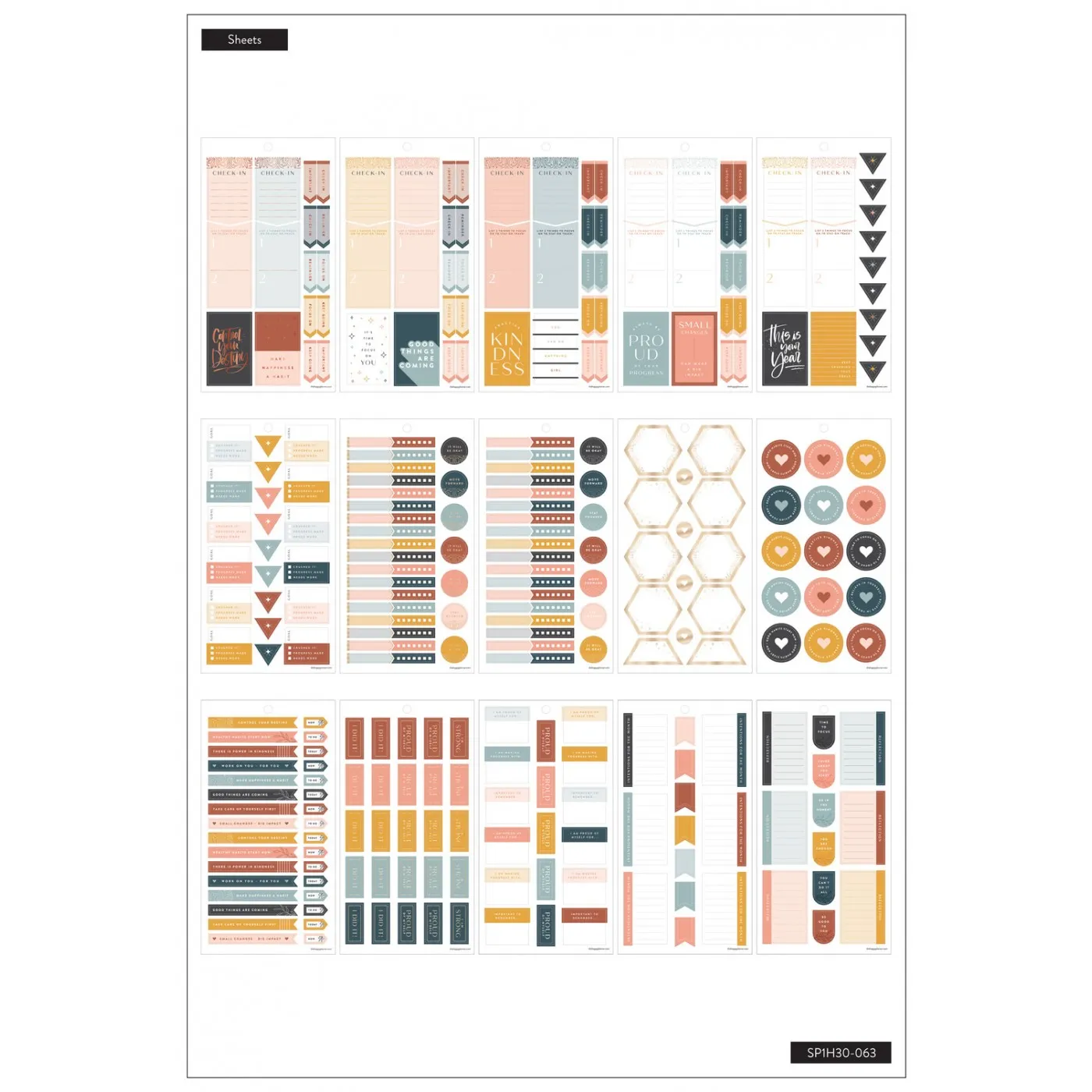 Happy Planner Good Habits Sticker Book Value Pack