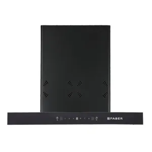 HOOD CYGNUS IN 3D HC SC FL BK 75 Wall Mounted Black Chimney