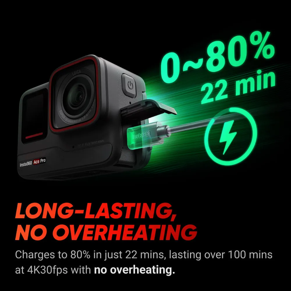 Insta360 ACE Pro 4K Wide-Angle Action Camera
