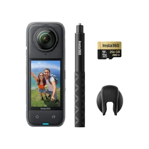 Insta360 X4 Explorer Bundle 8K 360-Degree Action Camera Waterproof