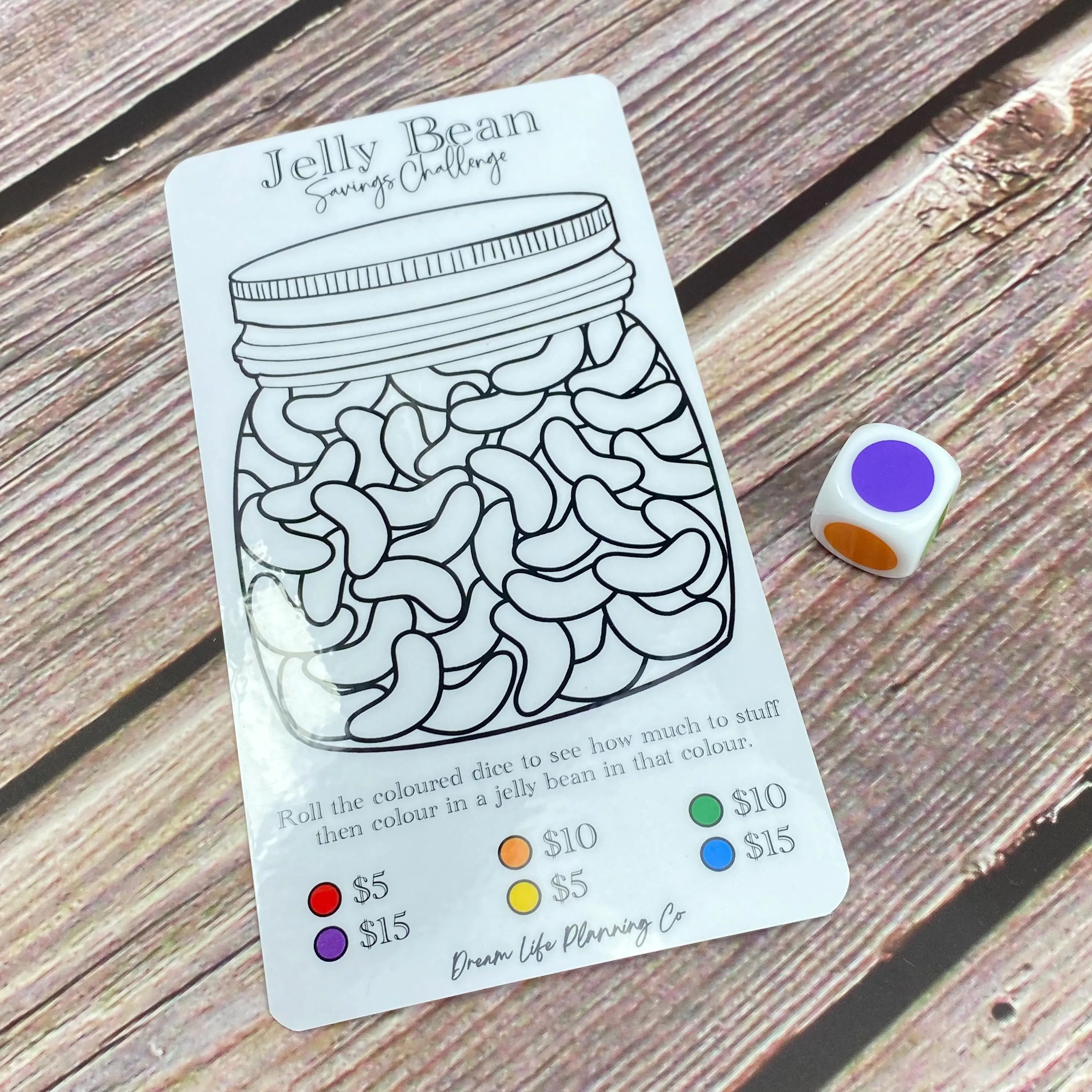 Jelly Bean Savings Challenges