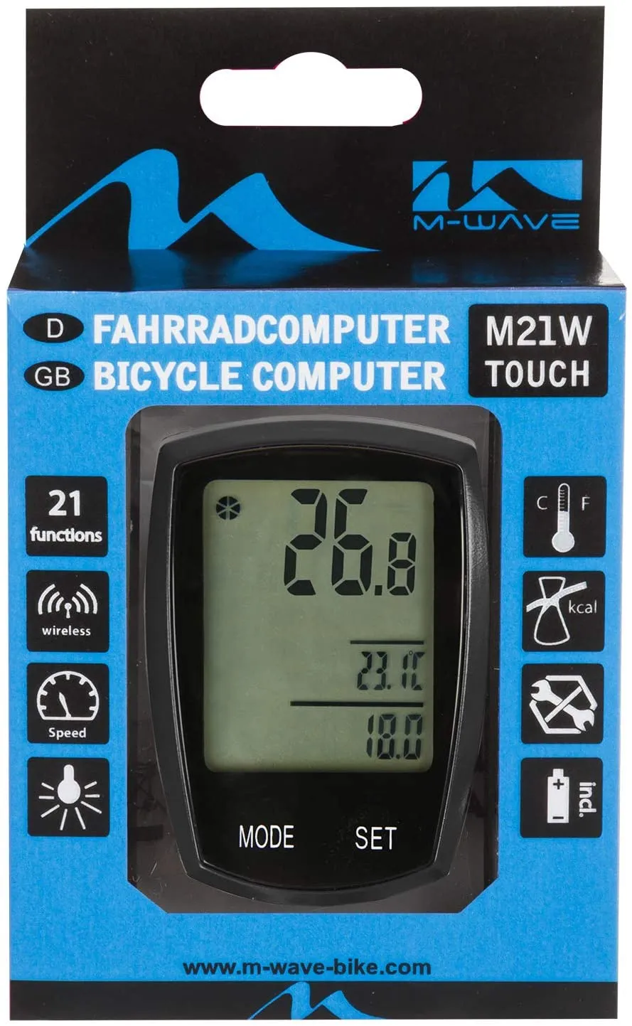 M-Wave Bicycle Computer Speed Indicator Meter M21W