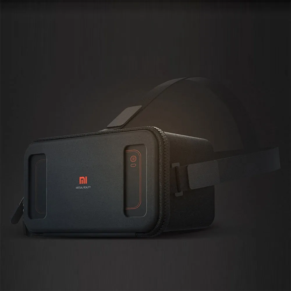 Original Xiaomi VR BOX Virtual Reality 3D VR Glasses Google Cardboard Mi Box with Remote Controller for 4.7"-5.7" Smartphone