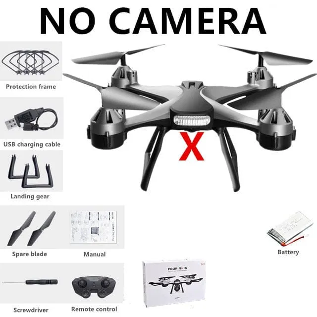 Remote Control Drone Helicopter With 4K HD Professional Dual Camera