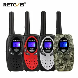 Retevis RT628 Walkie Talkie Children 2pcs PMR446 Kids Walkie-talkie Birthday Christmas Gift for Boy Girl Toy Radio Communicator