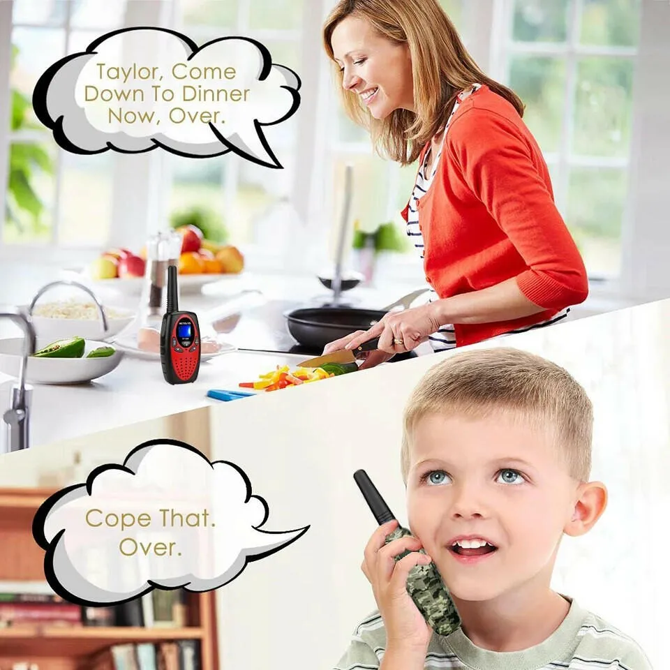 Retevis RT628 Walkie Talkie Children 2pcs PMR446 Kids Walkie-talkie Birthday Christmas Gift for Boy Girl Toy Radio Communicator