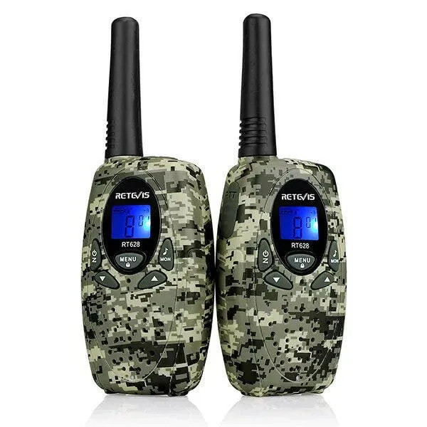 Retevis RT628 Walkie Talkie Children 2pcs PMR446 Kids Walkie-talkie Birthday Christmas Gift for Boy Girl Toy Radio Communicator