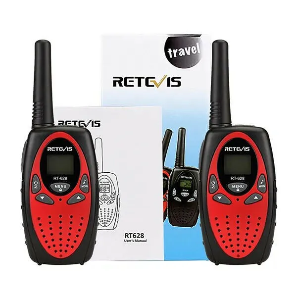 Retevis RT628 Walkie Talkie Children 2pcs PMR446 Kids Walkie-talkie Birthday Christmas Gift for Boy Girl Toy Radio Communicator