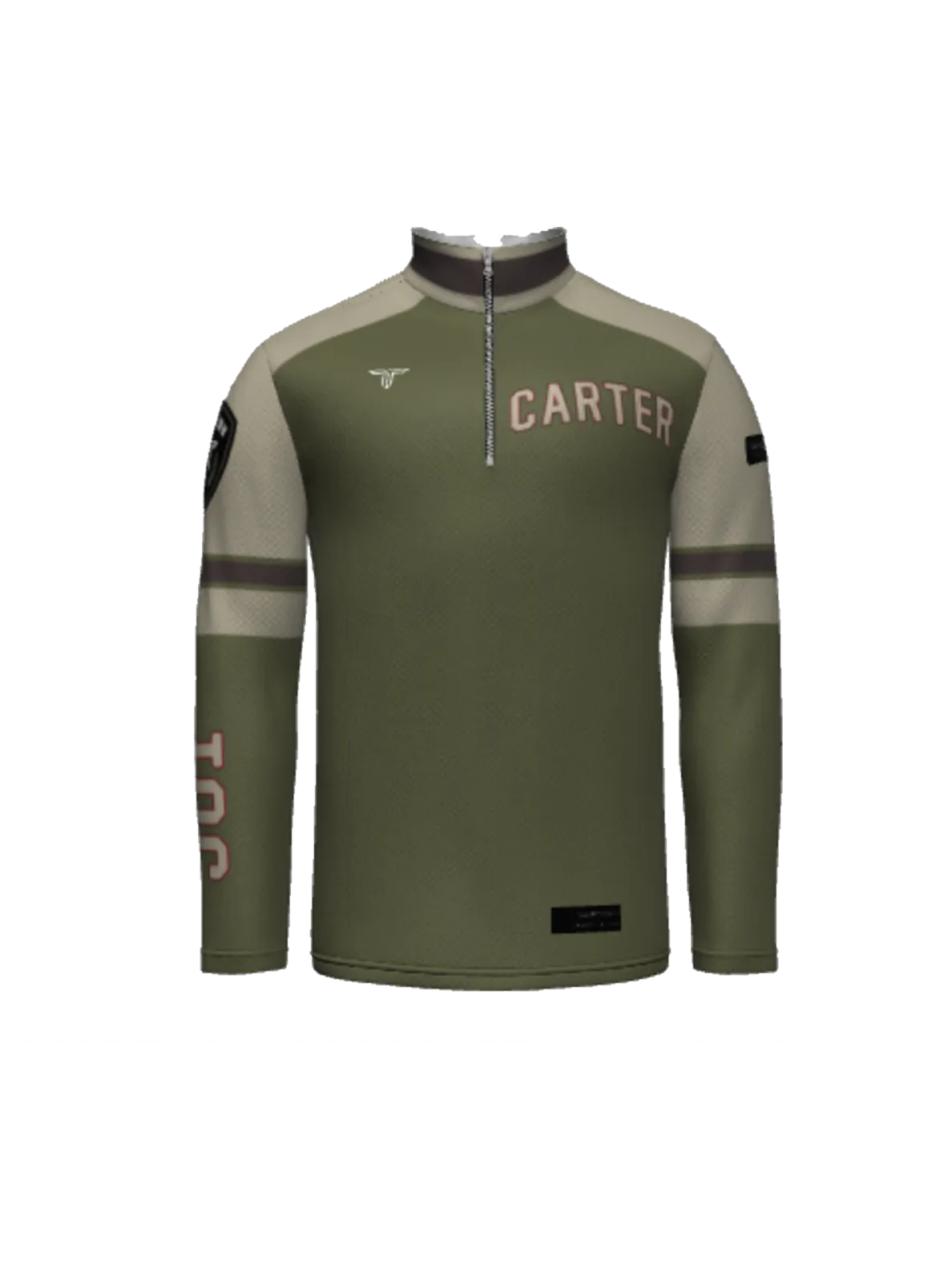 TD-QZ-009 360 Custom Quarter Zip
