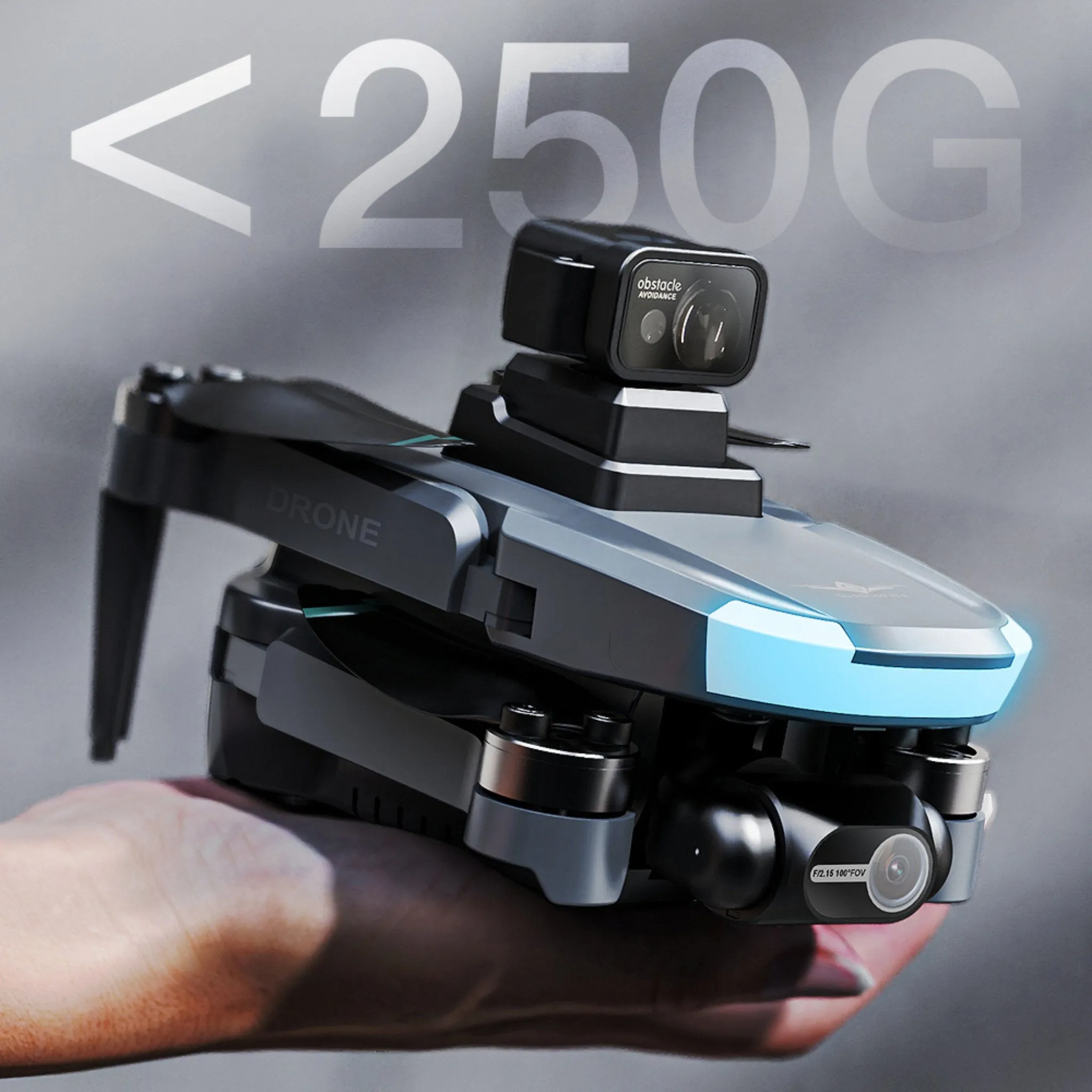 TUTT KF110 Professional 5G MINI Drone Dual 4K Cameras Optical Flow Mechanical   EIS Stabilization 226g Brushless Motor Laser Obstacle Avoidance Follow/Orbit/Waypoint Modes 2* Batteries