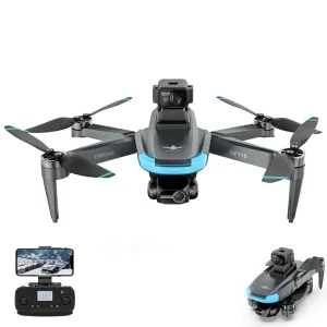 TUTT KF110 Professional 5G MINI Drone Dual 4K Cameras Optical Flow Mechanical   EIS Stabilization 226g Brushless Motor Laser Obstacle Avoidance Follow/Orbit/Waypoint Modes 2* Batteries